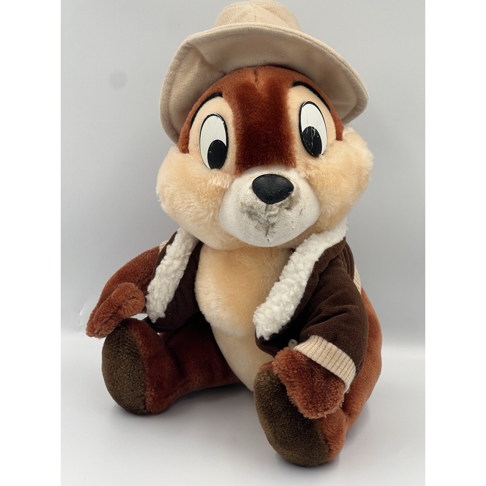 Vintage Disneyland Walt Disney World Chip N' Dale Rescue Rangers CHIP Plush 10"
